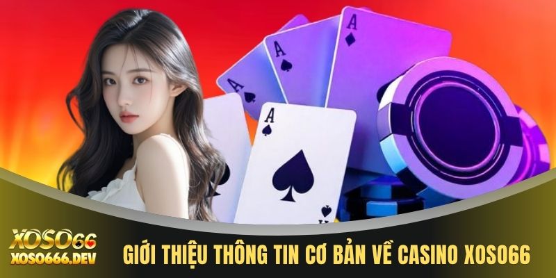 Casino XOSO66 1 Giới thiệu thông tin cơ bản về Casino XOSO66